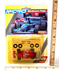 Rare Early Micro Scalextric Ho Slot Car Fiat Ferrari  28 Indy F1 Agip 1 64 G079
