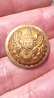 Post Civil War   Indian Wars Staff Button