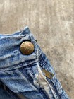 Vtg 50s Blue Bell Sanforized Repaired Women   s Denim Jeans Jeanies