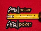 Aria Poker Patches Sticker Wpt Wsop Hold Em Ivey Hellmuth Ivey Brunson Set  2x 