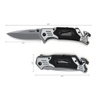 Pocket Folding Knife With Stainless Steel Point Lock Blade Knives Multi-tool