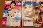 Lot Of 5 Cosmopolitan Magazines-2017-hilary Duff meghan Trainor ariana Grande