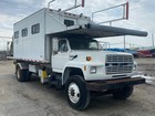 1991 Ford F800 Ariel Lift Truck  low Mileage 14 632 