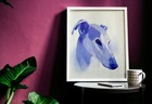 Custom Dog Drawing pet Portrait From Photo golden Retriever Art doberman Art