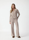 The Upside Amelie Cashmere Knit Pants Women Luxury Soft Lounge Wide Leg Trousers