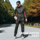 Rockbros Men s Cycling Pants Windproof Thermal Fleece Winter Athletic Bike Pants