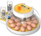 Incubator For Hatching 18 Eggs Chicken Duck Smart Temperature Humidity Control