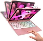 For Ipad Air 4th 5th Gen pro 11 2023 Smart 360   Rotatable Touchpad Keyboard Case
