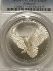 2023 Ogala Lakota Sioux Nation 1oz Silver Bald Eagle Pcgs Sp69 Only 999 Minted