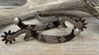 Beautiful Ron Bliss Marked Dbl Mnt Silver Overlay Bottle Opener Spurs