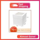 Mcfleet 10pcs Tall Cake Boxes 12x12x12 Bakery Box For Tier Cake With Window