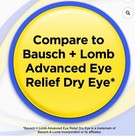 3pk  Equate Dry Eye Relief Lubricant Eye Drops For Long Lasting Relief 0 5 Fl Oz