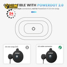 Domas Tens Electrode Pads  compatible With Powerdot 2 0 Cable Connector     