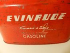 Vintage 1950 s Evinrude Cruis-a-day Junior Gas Tank- 2-line Pressure Gas Tank