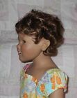 Monique Trina Doll Wig Size 14 15 Light Brown  low Shn  Short Loose Curls  h 