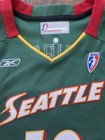 Reebok 2000s Sue Bird Seattle Storm Custom Authentic Jersey