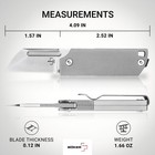 B  ker Plus Boker Plus Babyx Flipper Steel Ball-bearing Edc Mini Pocket Knife D2