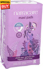 Natural Traditional Style Night Time Maxi Pads  Individually Wrapped  Without Wi