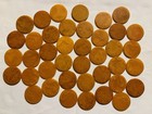 40 Vintage 1930s Bakelite Poker Game Chips Butterscotch Marbled Swirl Catalin 3