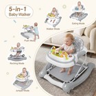 5-in-1 Baby Walker W  Height Adjustable bouncer Comb music For Infant Boys Girls