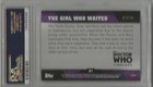 2016 Topps Doctor Who Timeless The Girl Who Waited Blue Foil Psa 9  2 50