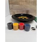 Las Vegas Style Roulette Wheel Game Set Casino Gambling 2  Players