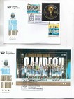 Argentina 2023 Football Soccer Champion World Cup Qatar Combo See 6 Scans  75314
