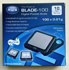 Aws Blade-100-black Digital Pocket Scale  100 X 0 01g  Retractable Display