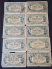 Ten 1918 Ukraine 50 Karbovantsiv--banknotes