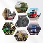 Truck Back-up Alarm  110db  Waterproof And Dustproof  Nylon Material  2-pack    