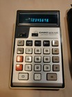Casio 805-mr Calculator Vintage Japan With Branded Case - Tested  Works 