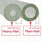 Duco   10-1 2  Heavy Wall  thicknes  13 64  5 15 Mm  Sight Glass Tube  5 8  Od