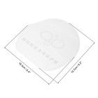 10pcs Ping Pong Table Tennis Racket Rubber Adhesive Protection Film  Transparent