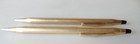 Cross Century Ballpoint Pen   Mechanical Pencil Set 12k Gold Filled