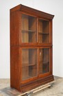Antique Two Section Oak Danner Barrister Bookcase