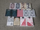 Lot Of 11 New sealed Bicycle Deck Playing Cards Archangels  Capitols  Civil War