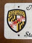 1988 - Maryland - Retired - State Police - License Plate E-9 Salisbury Barrack