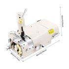 Leather Skiving Machine Head W  Auto Sharpening   3 Presser Feet Skin Skiver