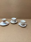 3 Different Vintage Demitasse Cup   Saucer Made In Japan