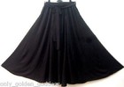 Black Skirt Maxi A Line Maxi Sash M Lxl Os 1x 2x 3x 4x Plus Belt Classic 