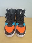 Fila Everge Mid High Top Sneakers Youth Size 7 5 Black Blue Orange Retro Shoes