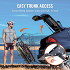 Hitch Mount Folding Carrier Car Truck Suv 1 25  2  Receiver 2-bike Rack