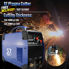 Plasma Cutter Cut50 55amp 110v 220v Dual Voltage Igbt Cutting Machine