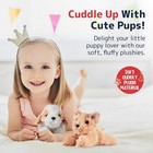 Prextex Stuffed Puppies - Set Of 4 Cute Dog Toy 4 Count  Multicolor
