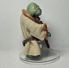 Star Wars Vintage Yoda With Pacman Eyes brown Snake And Dark Brown Cane 1980