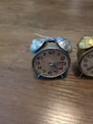 Set Of Three Vintage Alarm Clock Decorations From The Philippines Collectibles 