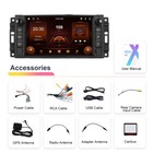 For Jeep Wrangler 2007-2017 Car Stereo Apple Carplay Android 15 Radio Gps 2 64gb