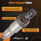 2pcs Upstream   Downstream O2 Oxygen Sensor For Nissan Sentra 2013-2018 L4 1 8l