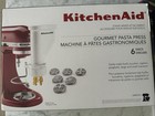 Kitchenaid Ksmpexta Gourmet Pasta Press Attachment - White  Nib