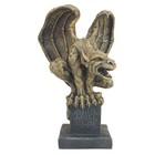 Design Toscano Abbadon Gothic Gargoyle Statue 12 Inches Cast Stone Resin Indoor